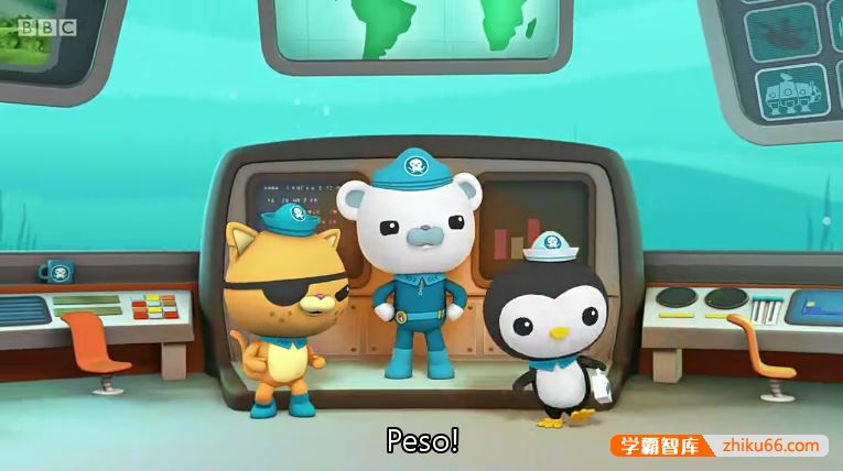 儿童科普冒险动画片《海底小纵队The Octonauts》英文版第1-4季共108集