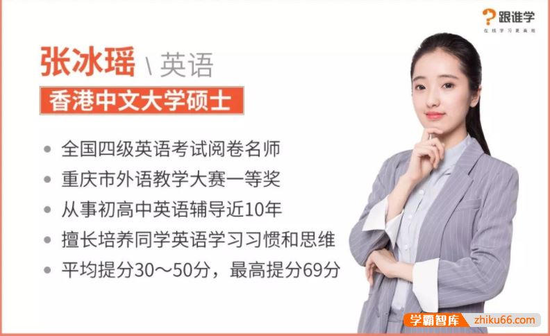 张冰瑶英语2022届高三英语 张冰瑶高考英语一轮复习-2021年暑假班(含3500词汇)