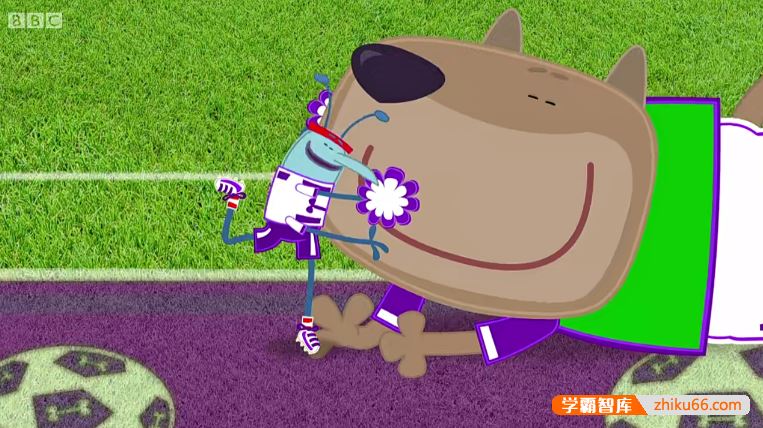 BBC儿童足球动画片《Footy Pups》第一二季英文版全60集