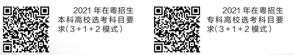 2021届广东高考生选科