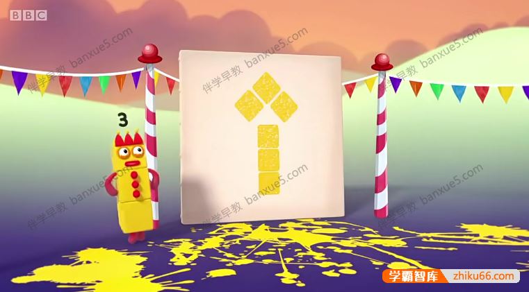 数学启蒙动画片《数字积木Numberblocks》第1-4季全90集