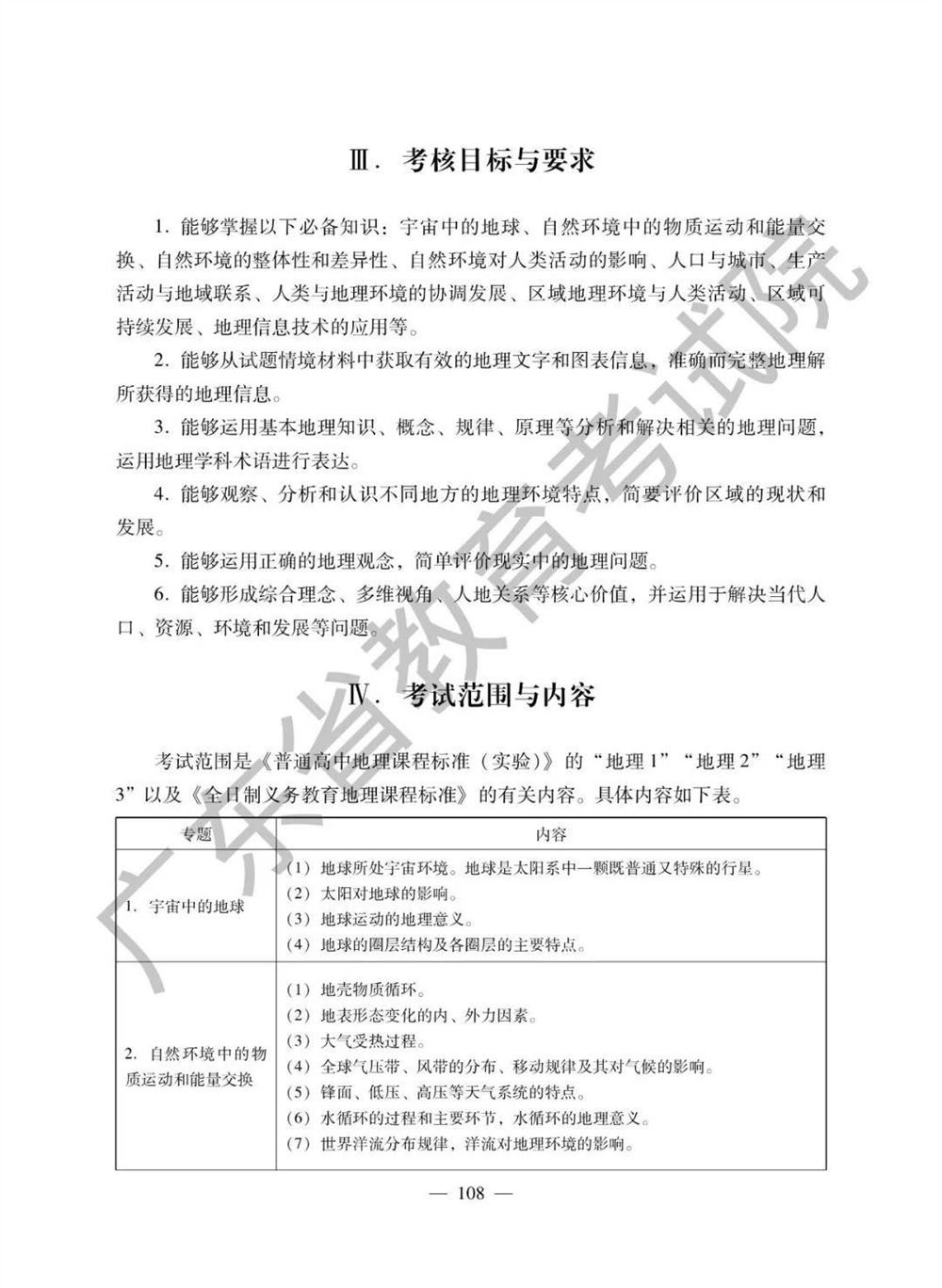 2021高考广东省地理备考思路