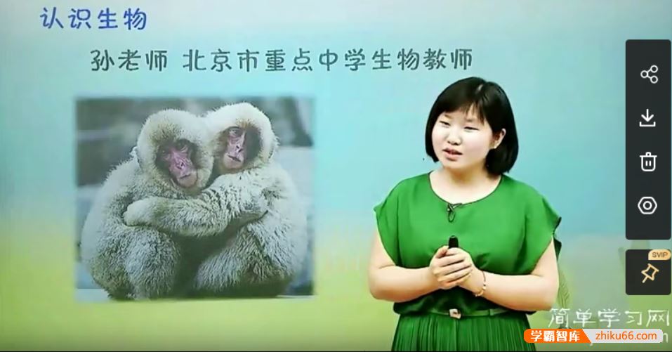 孙老师生物初一生物同步提高上学期课程(孙老师、丁蕊)