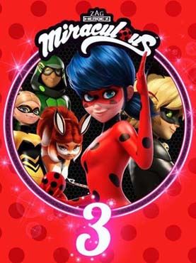 儿童英语启蒙动画片《瓢虫少女 Miraculous Ladybug》第三季英文版全26集