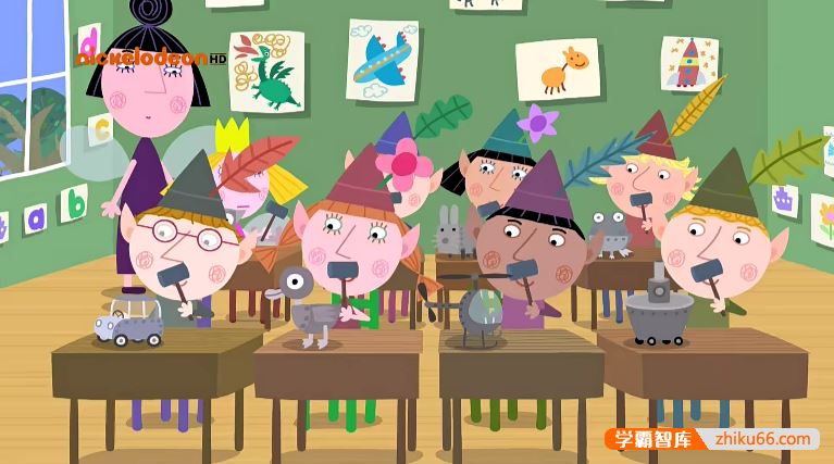 儿童英语启蒙动画《本和霍利的小王国Ben&Holly’s Little Kingdom》第一二季超清1080P英语版