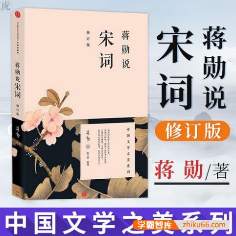 中国文学之美系列《蒋勋说宋词》