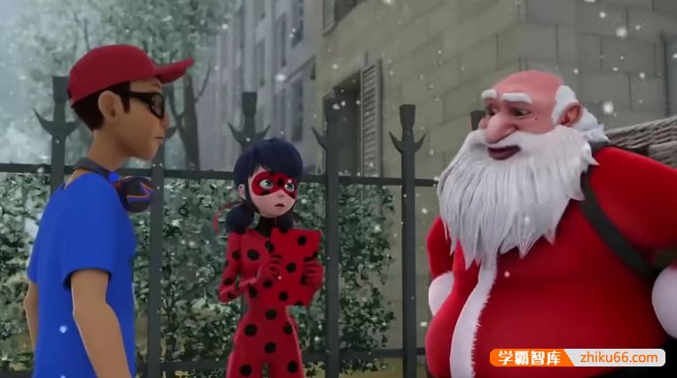 儿童英语启蒙动画片《瓢虫少女 Miraculous Ladybug》第三季英文版全26集