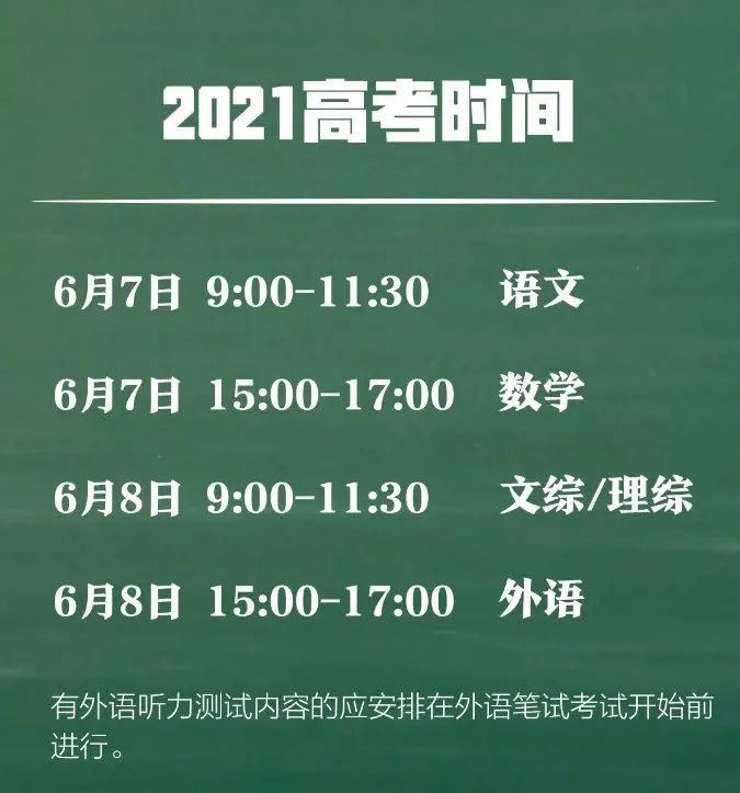 河南2021高考几月份报名