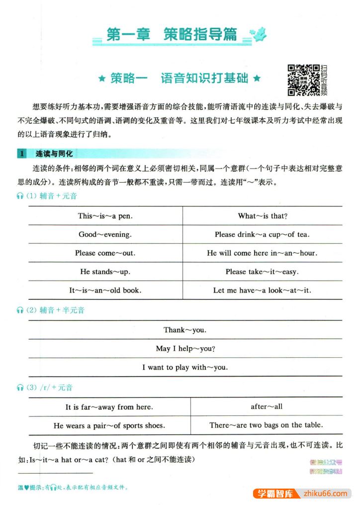 星火英语巅峰训练2022最新版初中英语(7-9年级)听力理解pdf电子版附答案