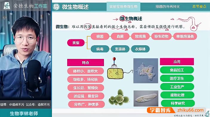 李林生物安德高中生物系统课-高二选择性必修3同步视频课程