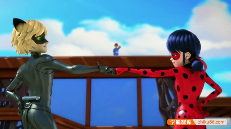 儿童英语启蒙动画片《瓢虫少女 Miraculous Ladybug》第一季英文版全26集